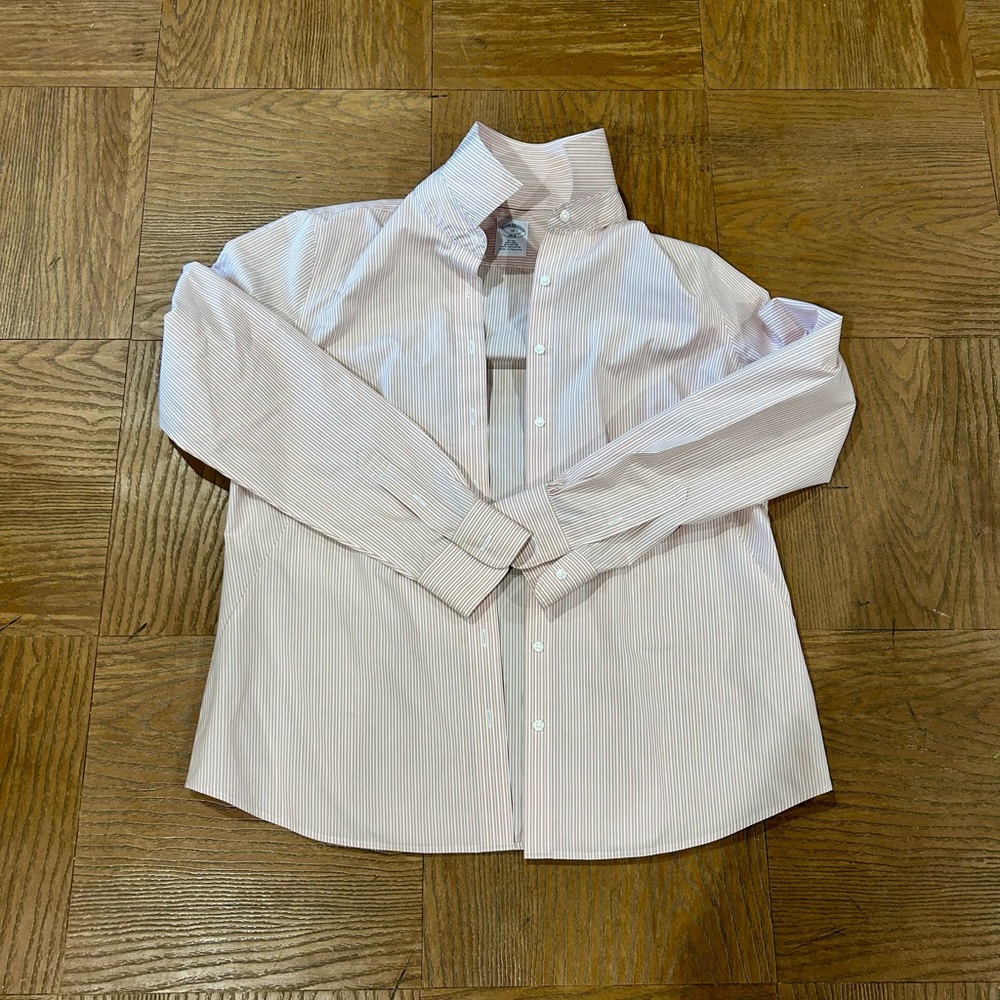 Brooks Brothers Pink Dress Shirt Classic Style